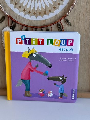 Livre p’tit loup est poli 