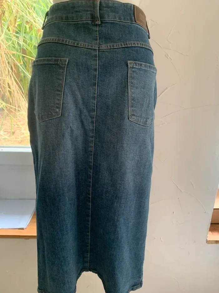 Jupe Bianca longue en jean taille 40 - photo numéro 8