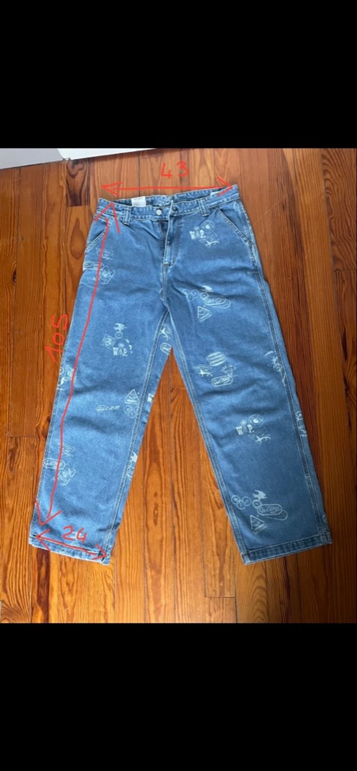 Jeans Carhartt Wip Stamp Pant - photo numéro 6