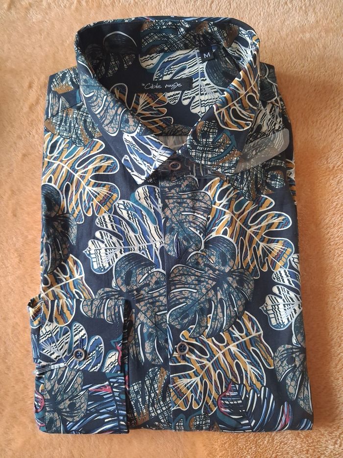 Chemise homme à motifs taille M