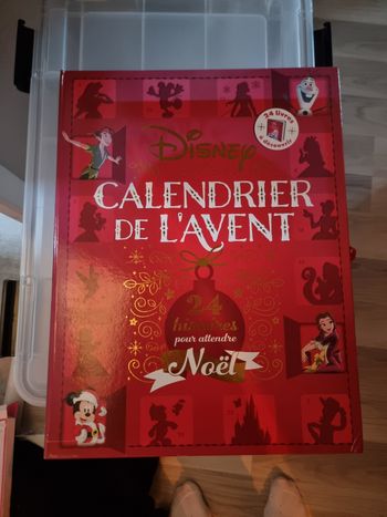 Calendrier avent disney livres