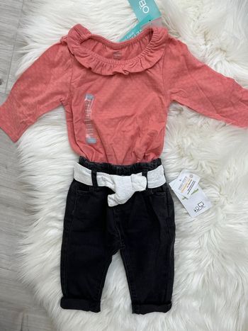 Ensemble Jean Mom et t-shirt