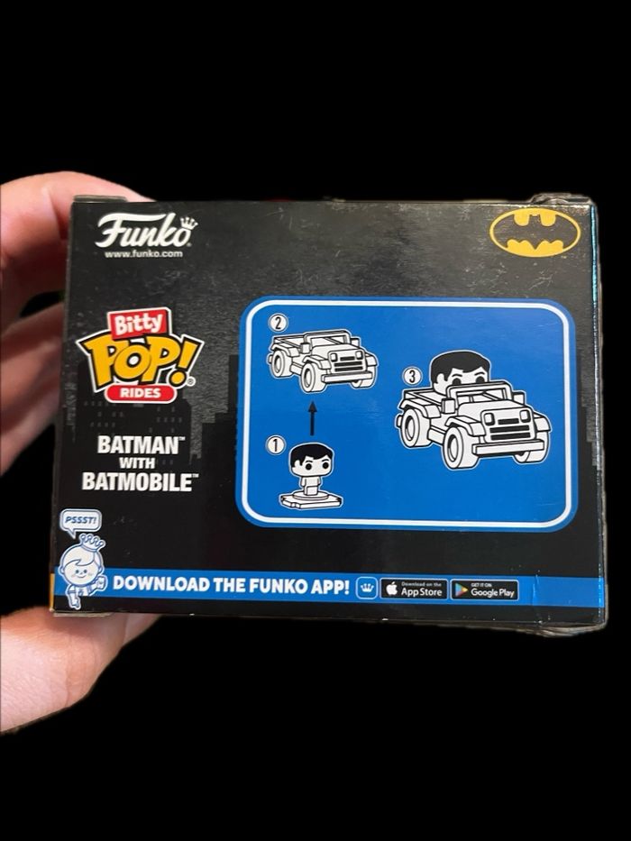 Bitty pop rides Funko Batman Neuf - photo numéro 3