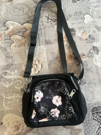 Sac à bandoulière fleur