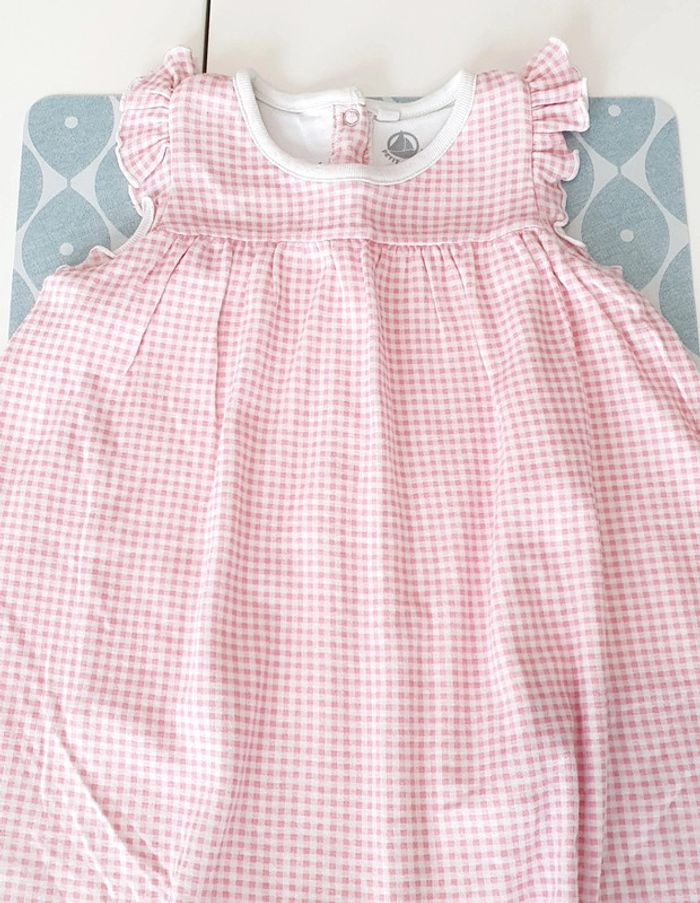 Robe avec body Petit Bateau - 18M - photo numéro 2