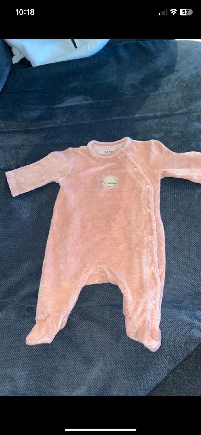 Lot de pyjama pour bébé fille - photo numéro 4