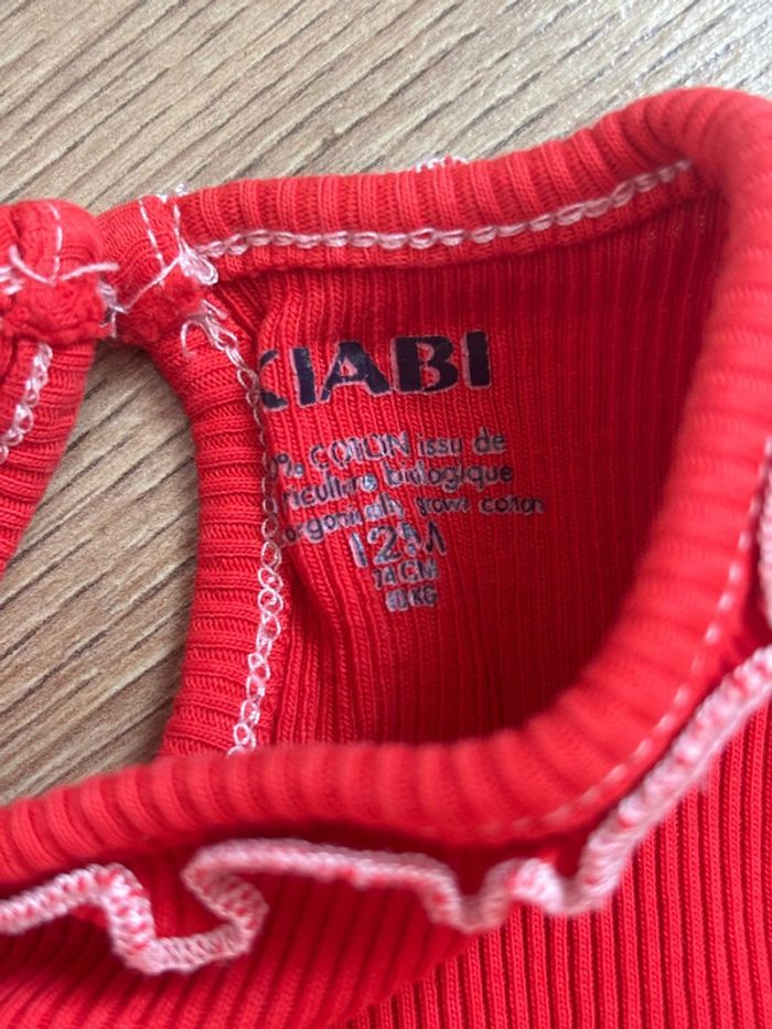 T-shirt rouge Kiabi - photo numéro 3