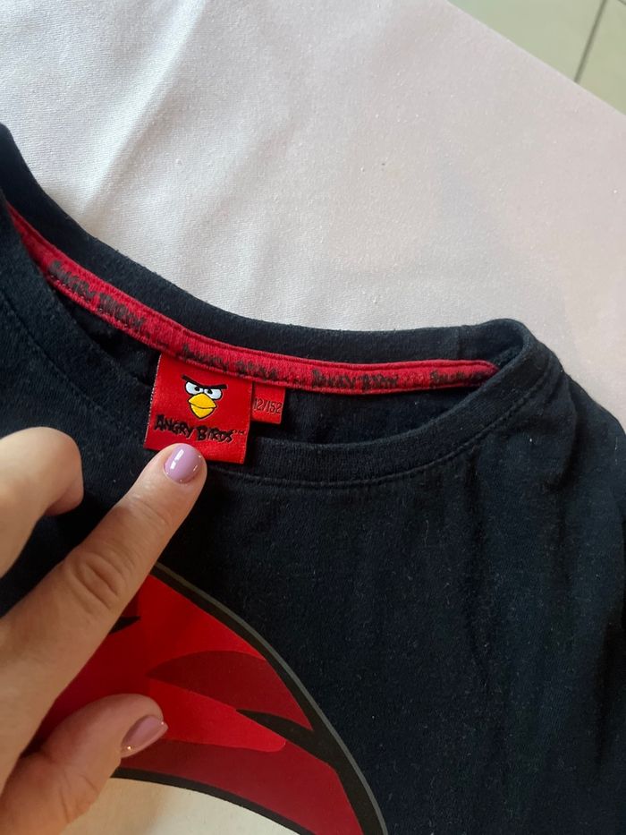 Tee shirt manches longues Angry Birds 12 ans - photo numéro 3