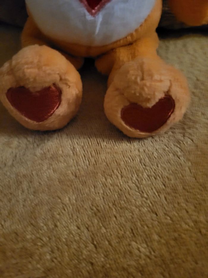 Peluche bisounours orange toubisou 2004 - photo numéro 2