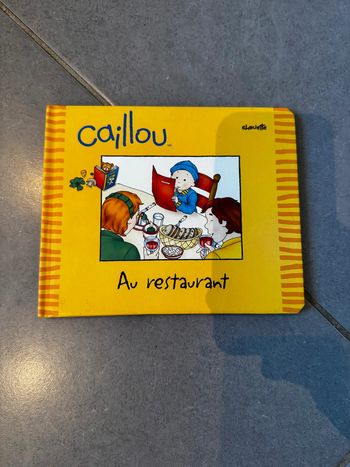 Livre / Album - Caillou au restaurant - Chouette
