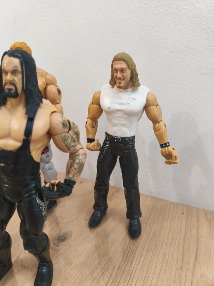 Lot figurines WWE catcheur - photo numéro 4