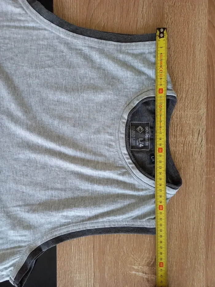 Débardeur homme gris T.L - photo numéro 4