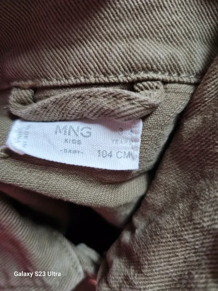 Veste kaki 3-4 an mango - photo numéro 3