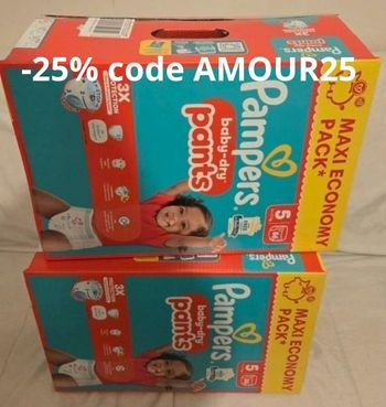 2 packs de 86 couches