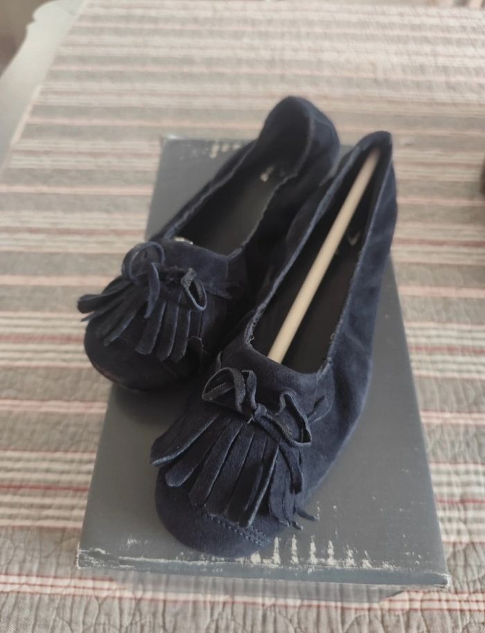 Mocassins cuir Reqins neufs - photo numéro 2