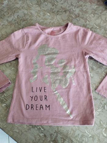 T shirt ml Disney 8 ans fille