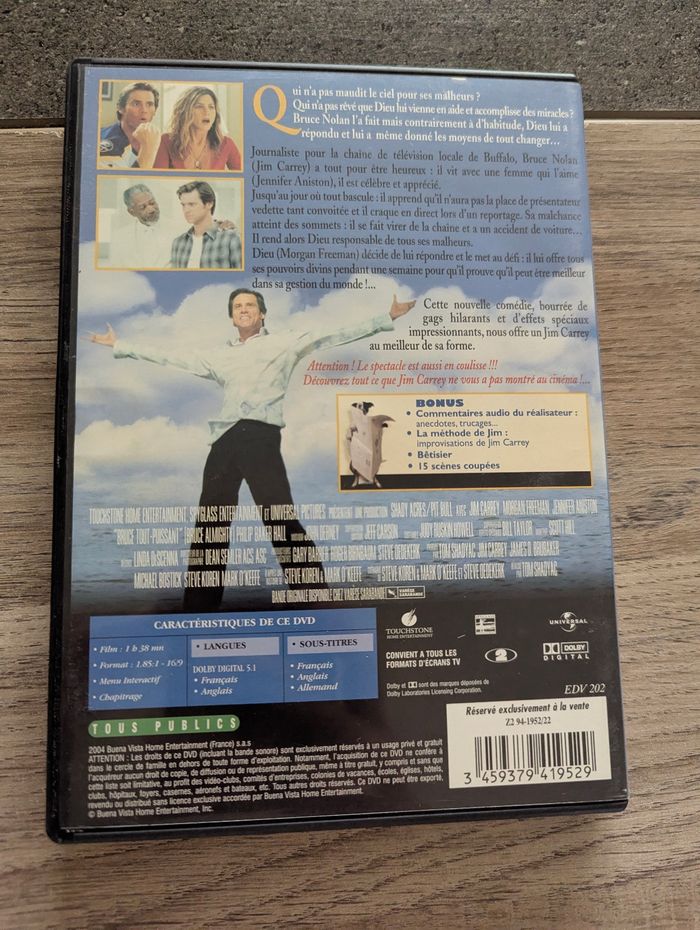 Dvd Bruce tout puissant comédie américaine - photo numéro 2