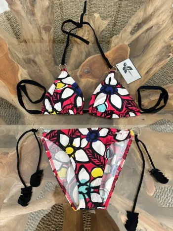 Maillot de bain 2 pièces Livia fleurs