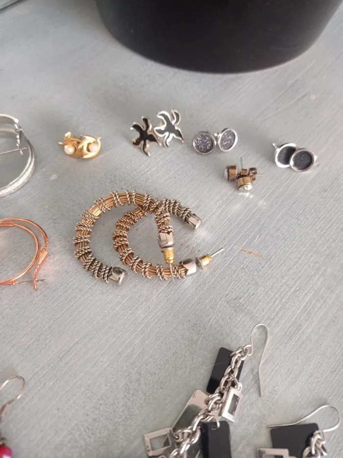 Lot:Boucles/Points d'oreilles, Créole - photo numéro 5