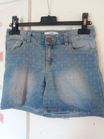 Short jean étoiles