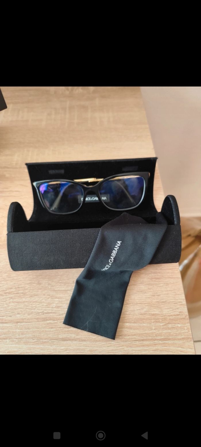 Monture lunettes Dolce Gabbana