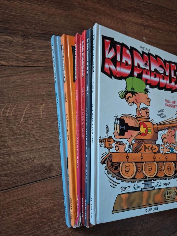 Lot  de 6  bandes dessinées Kid  Paddle - photo numéro 2
