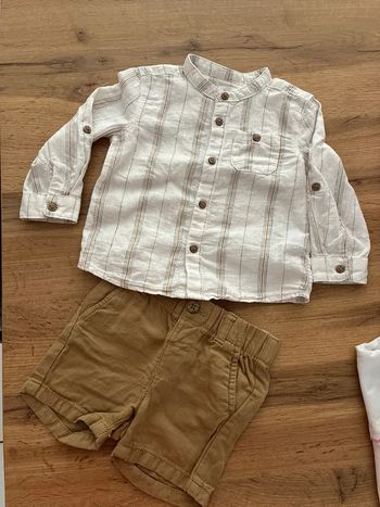 Ensemble short/chemise C&A 18 mois