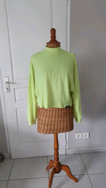 Pull femme large fluo taille s CHELO2