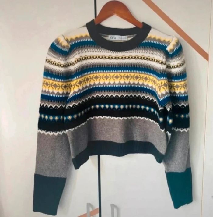 Pull Zara taille L court