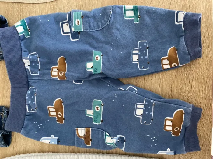 Lot de 4 pantalons bébé 9 mois - photo numéro 2