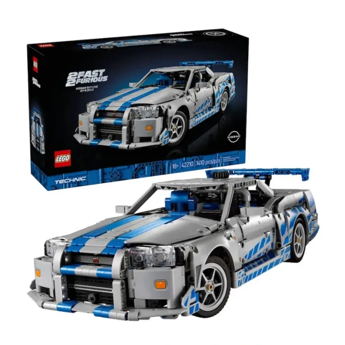 Affiche Lego Technic - 2 Fast 2 Furious Nissan Skyline GT-R - photo numéro 3