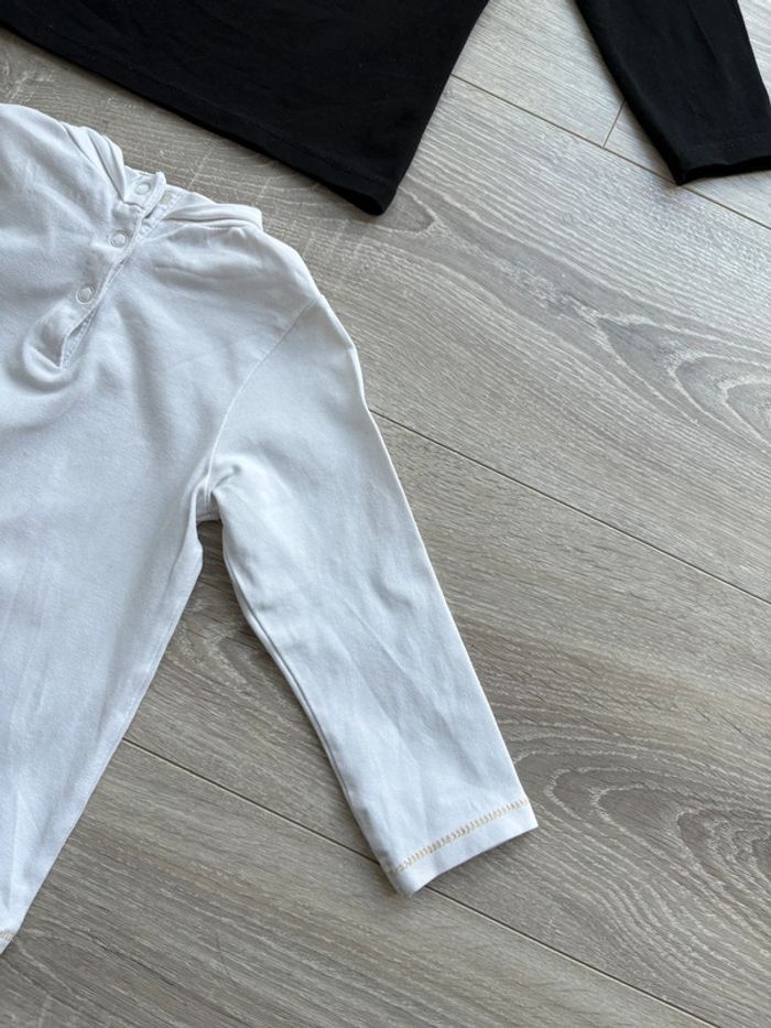 2 sous pulls noir et blanc 24 mois - photo numéro 19