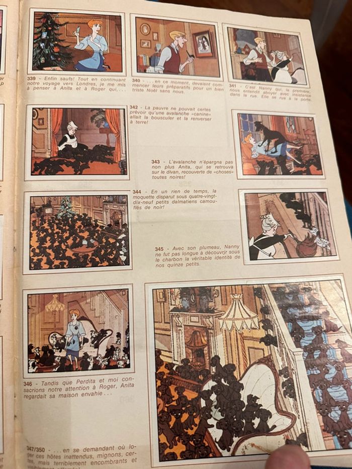 Album Panini complet Disney Les 101 dalmatiens stickers autocollants collection livre - photo numéro 15