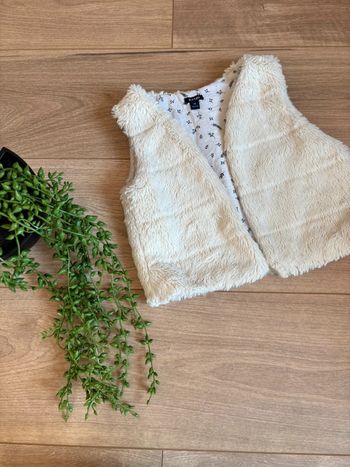 Gilet fourrure sans manches
