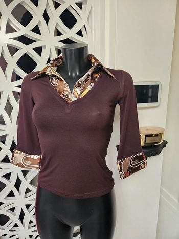 Yessica blouse col chemisier taille S