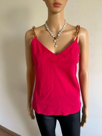 Haut rose neuf à bretelles Morgan taille M