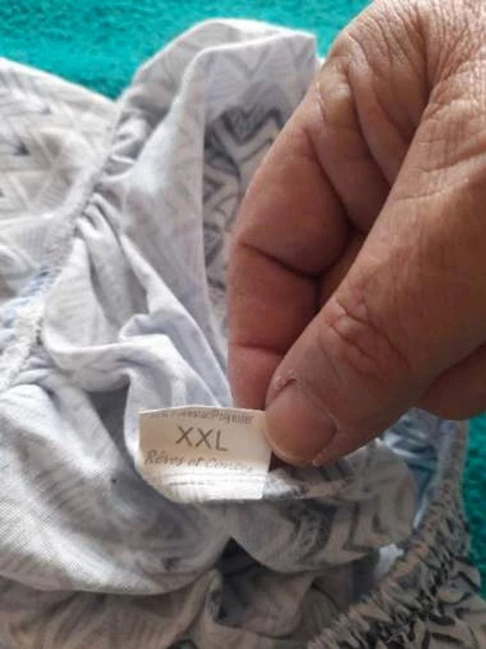 Short de pyjama taille XXL - photo numéro 3