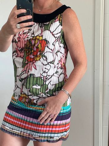 Robe fleurie courte 40 Betty Barclay