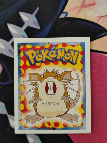Sticker Merlin 1999 Pokemon Serie 1 Rattatac n°20
