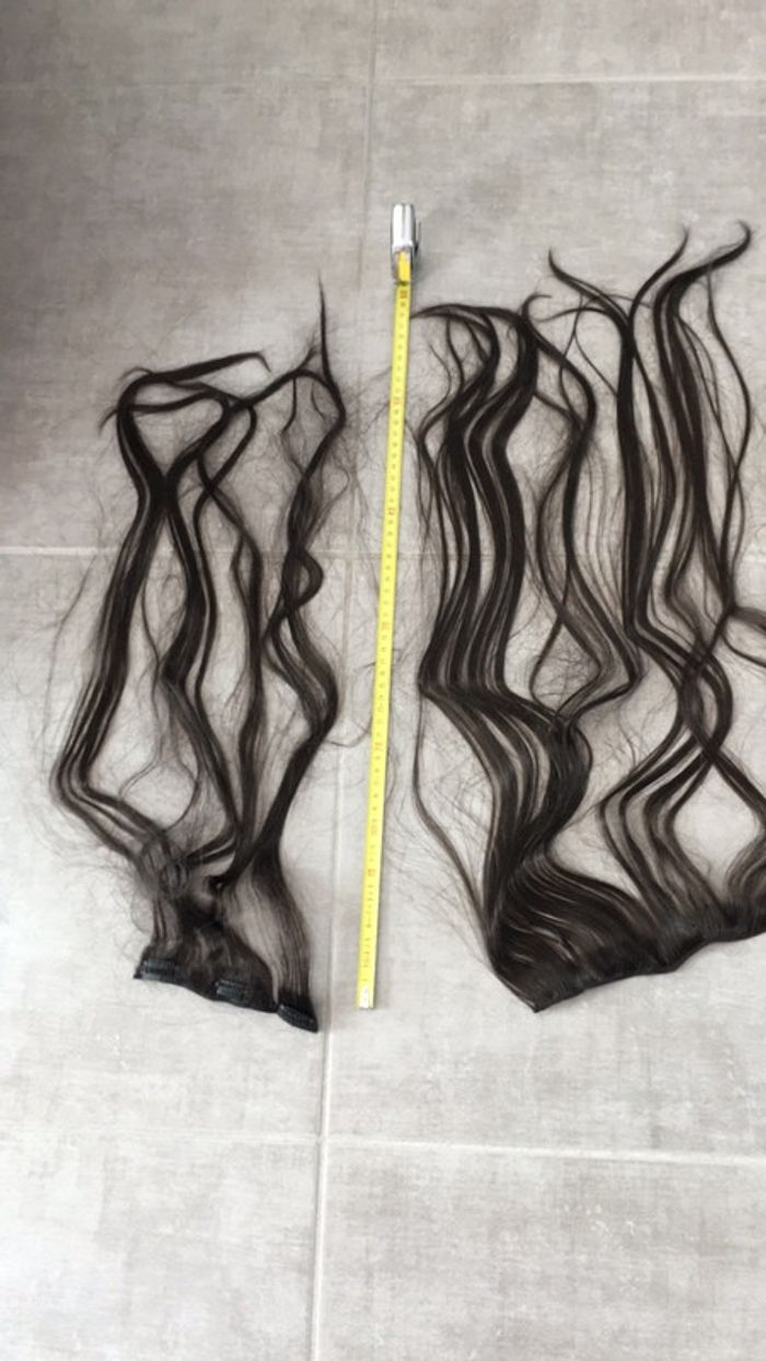 Extension de cheveux châtain - photo numéro 8