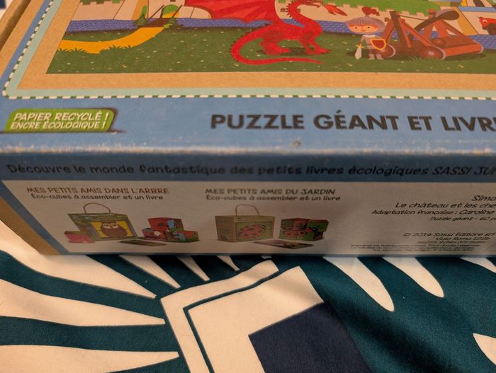 Puzzle géant Sassi junior - photo numéro 2