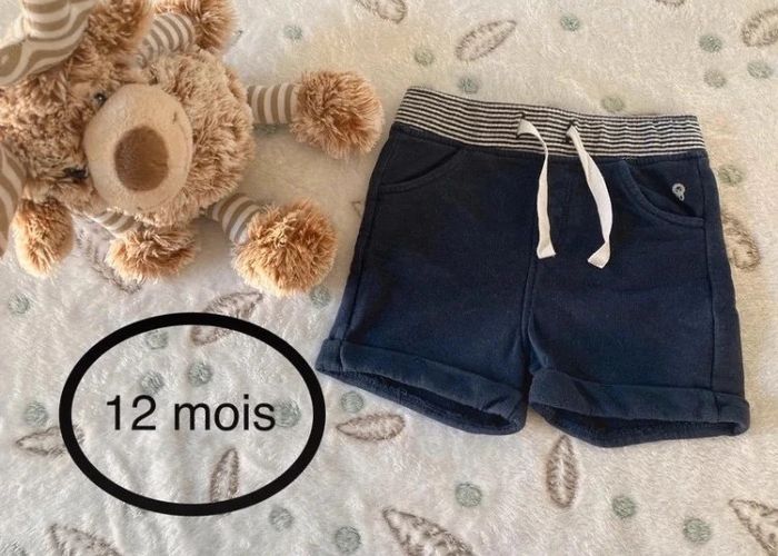 Short 12 mois bébé garçon