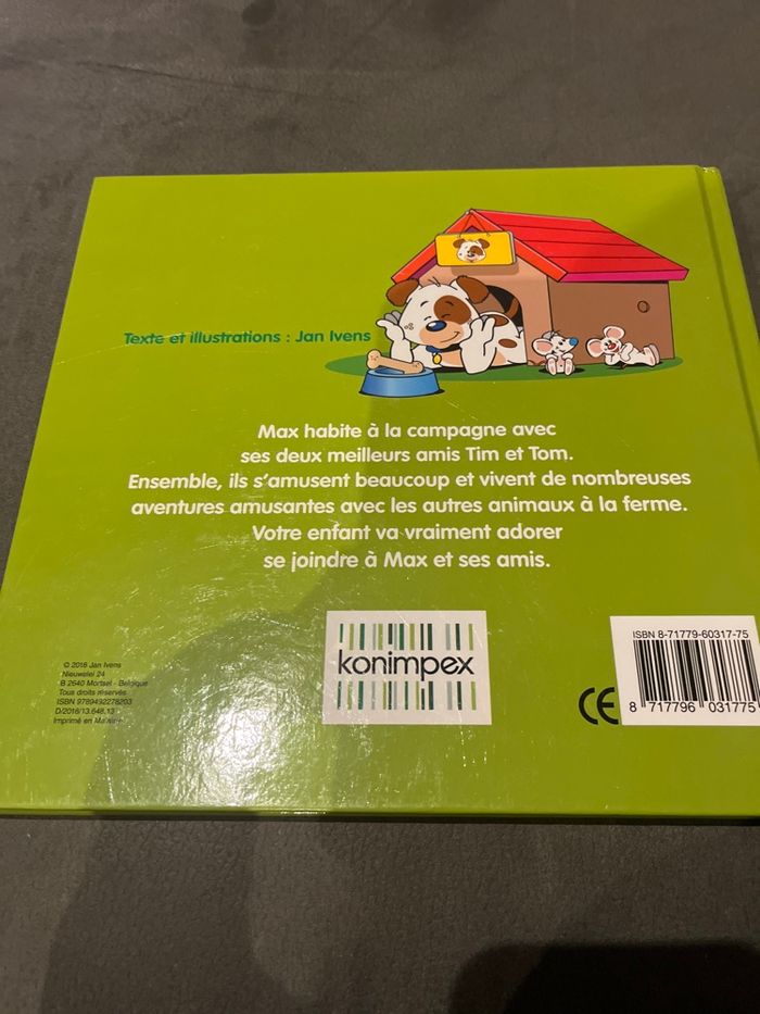 Livre enfant Max à la ferme 4 histoires - photo numéro 3