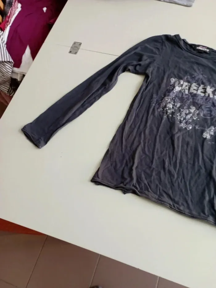 Tee-shirt manches longues miss creeks - photo numéro 2