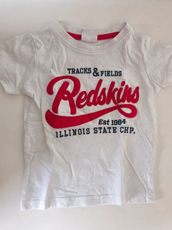 Tee shirt redskins 2 ans