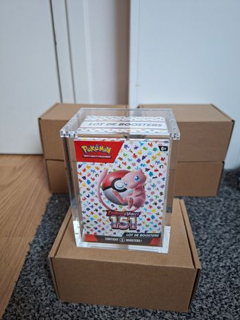 Lot de 4 acryliques bundle Pokémon aimantée épaisse de qualité premium