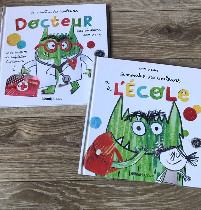 Lot livre Le monstre des émotions