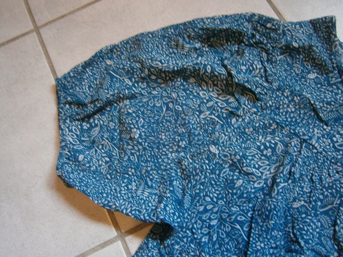 Blouse MC bleu BONOBO Taille XL - photo numéro 4