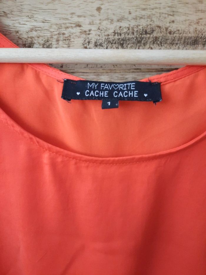 Top asymétrique cache cache taille S - photo numéro 2