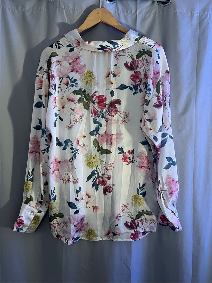 Chemise à fleur Zara - photo numéro 5